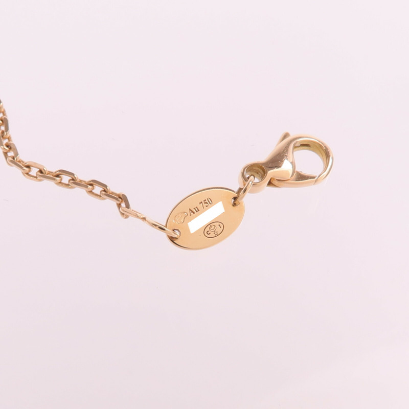 Chaumet 18K玫瑰金Liens Seduction Pendant鑽石項鍊-6