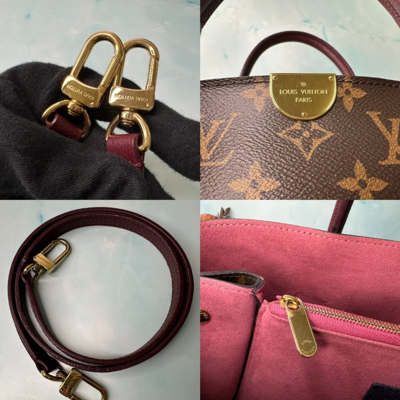 LV Flandrin老花手提肩背包-7