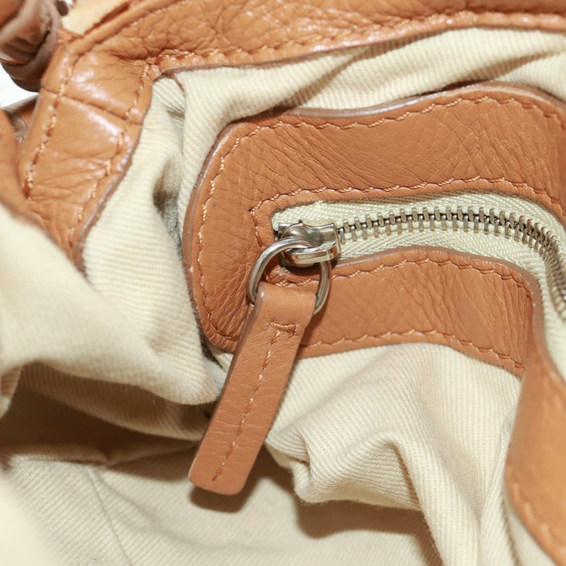 【日本直送】Chloe Paddington 手提包 真皮 棕色 金銀色 正品 ep13039SAV-24