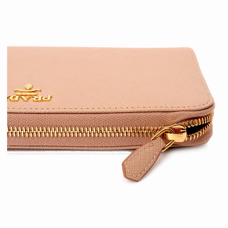 Prada 女士 Saffiano拉鍊錢包均碼碼20.8cm*1.7cm*11.9cm-3