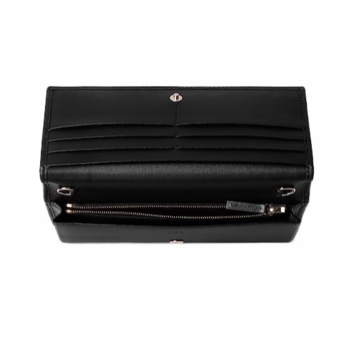 Gucci 女士 Horsebit 1955飾鏈帶錢包均碼碼19cm*4cm*10cm-1