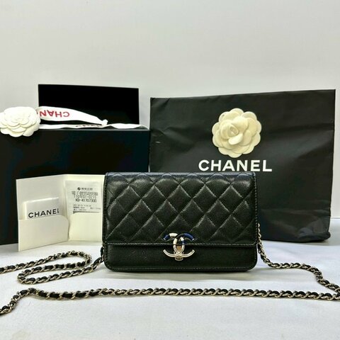 CHANEL 古巴系列荔枝牛WOC