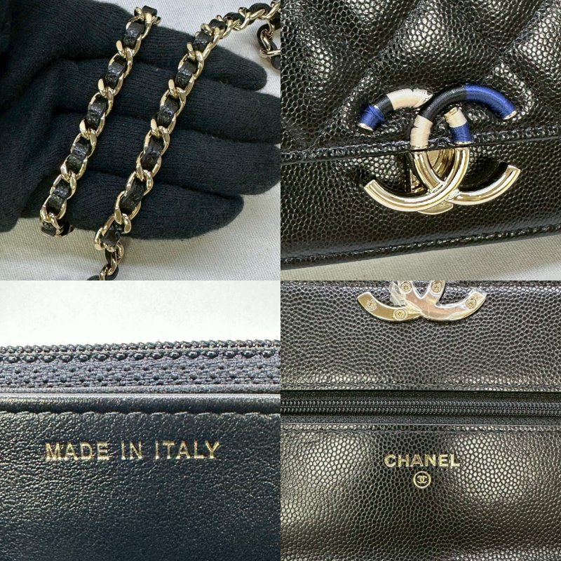 CHANEL 古巴系列荔枝牛WOC-5