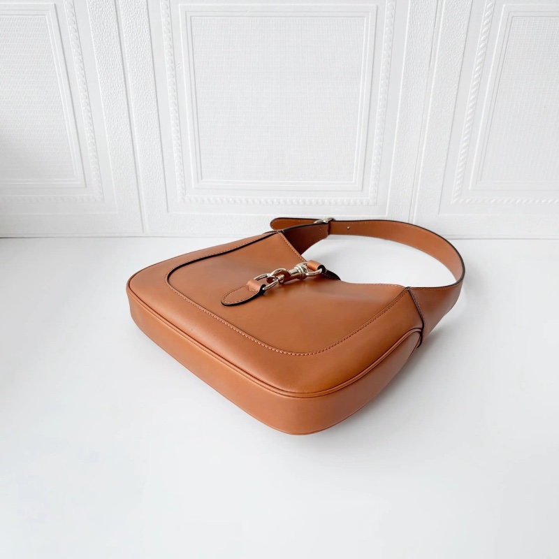 gucci Jackie1961 焦糖棕🤎 中號腋下包27*19 98新配件肩帶塵袋-5