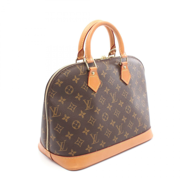 路易威登 Alma PM 手提包 M51130 Monogram 帆布皮革棕色二手 LV-1