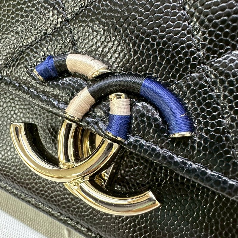 CHANEL 古巴荔枝牛WOC鏈帶包-6