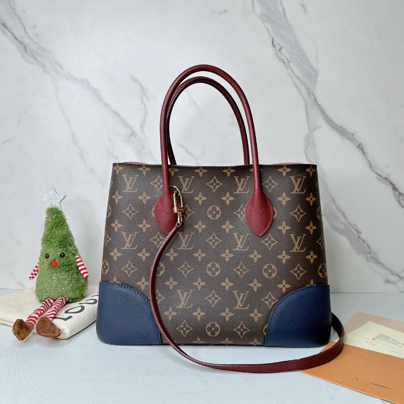 LV Flandrin老花手提包-1