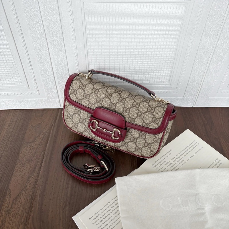 Gucci Horsebit 1955 情人節限定 23*12 99新配件塵袋 肩帶-2