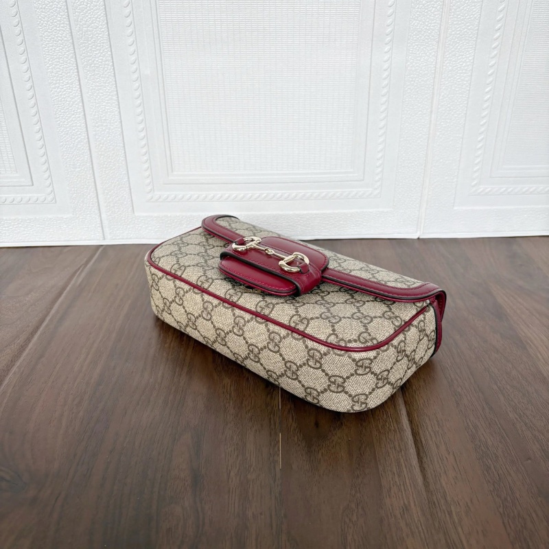 Gucci Horsebit 1955 情人節限定 23*12 99新配件塵袋 肩帶-5