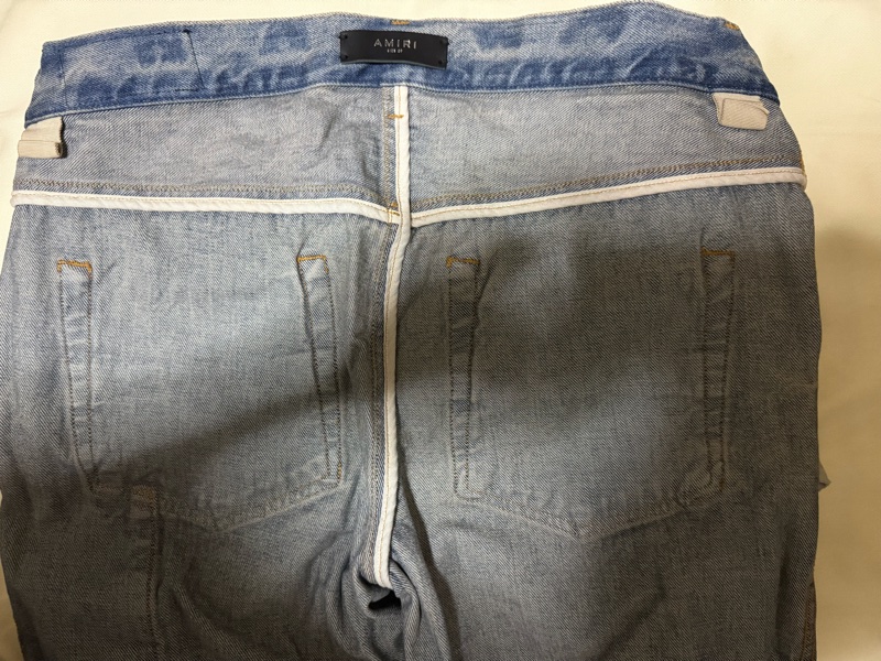 AMIRI工裝牛仔褲-4