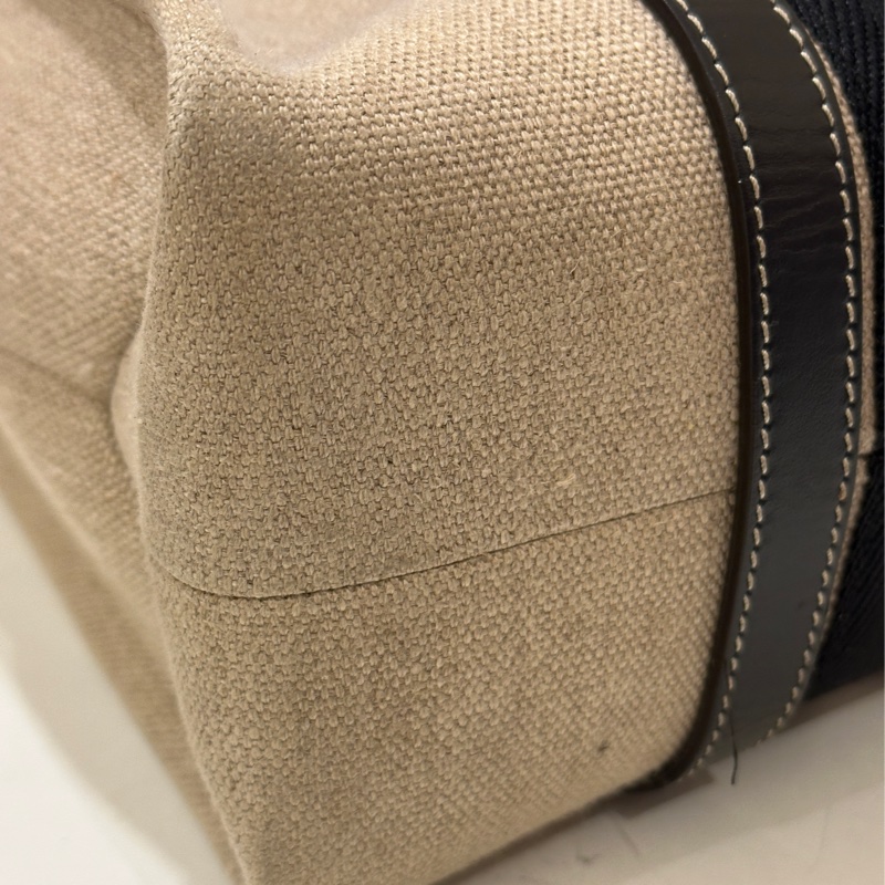 Chloe woddy黑色肩背 中號 托特包通勤包-17