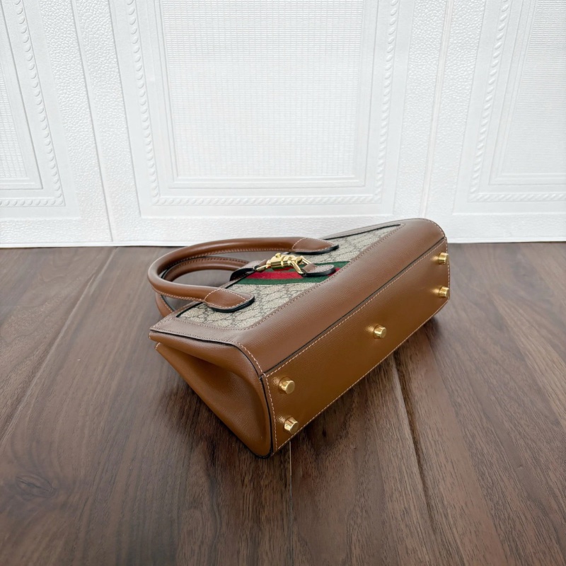 gucci Jackie1961 小tote 斜背包24*14 99新配件肩帶保卡塵袋-4