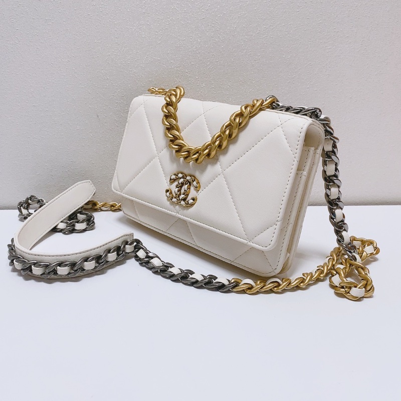 chanel白金19bag woc鏈條包 芯片19*4*11 98新配件塵袋-4