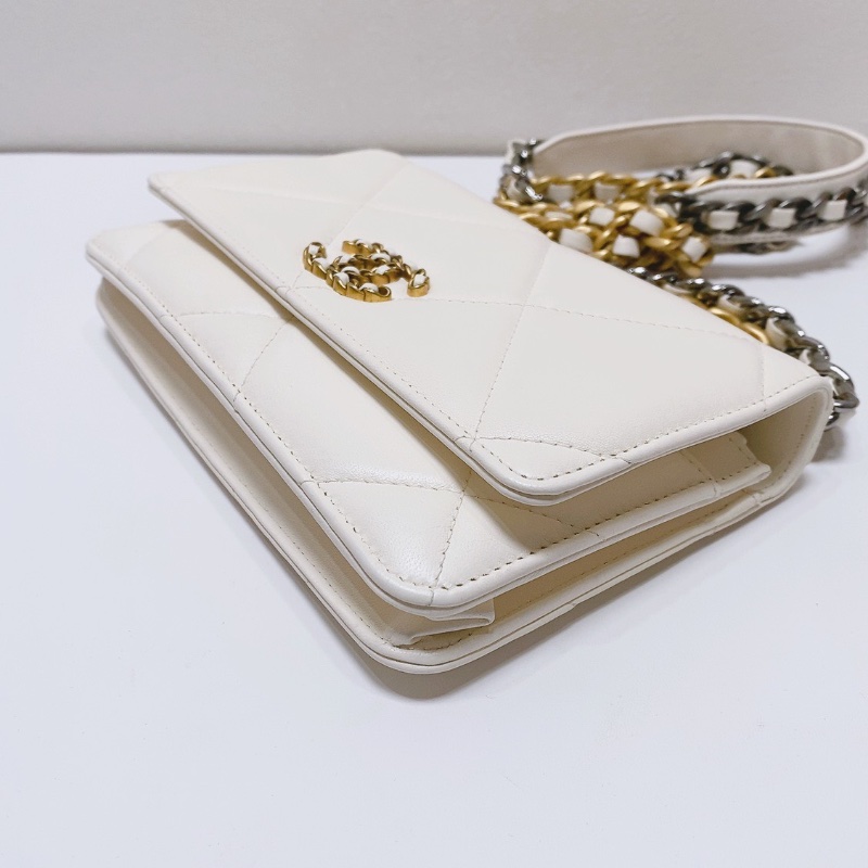 chanel白金19bag woc鏈條包 芯片19*4*11 98新配件塵袋-7