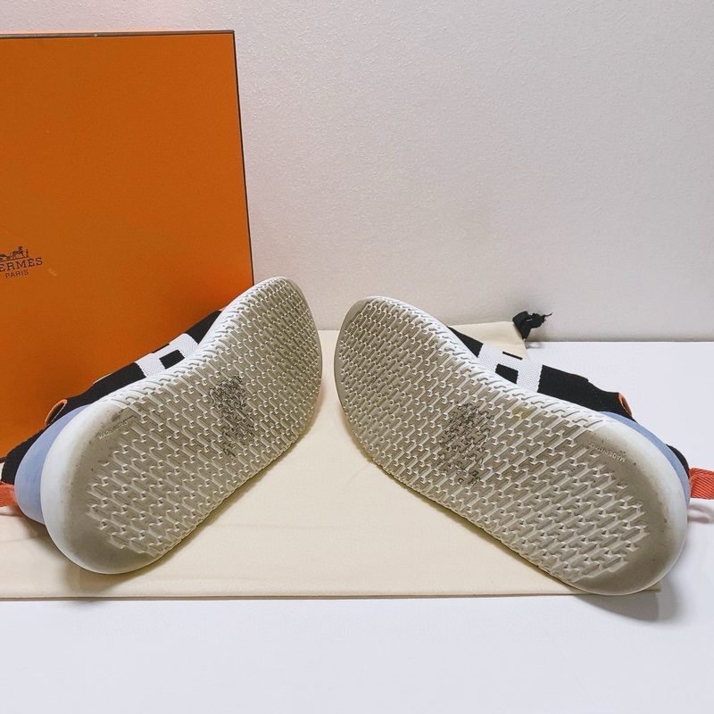Hermes愛馬仕拼色運動鞋，成色98新，42碼 無附件：裸鞋-3