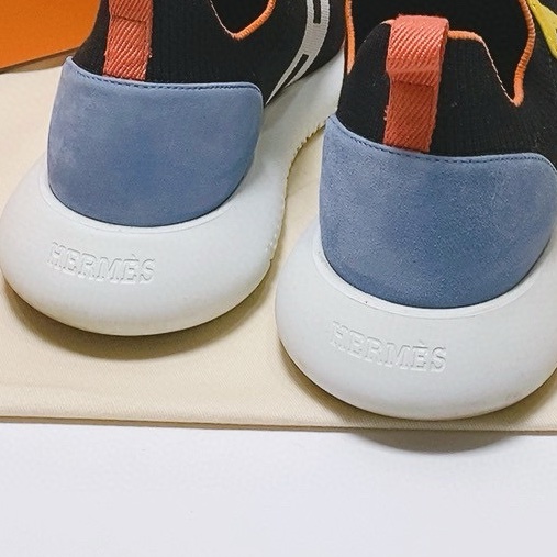Hermes愛馬仕拼色運動鞋，成色98新，42碼 無附件：裸鞋-4