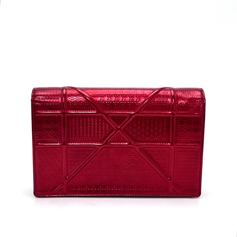 DIOR紅金盾牌woc鏈條包19*13*3 98新配件塵袋-6