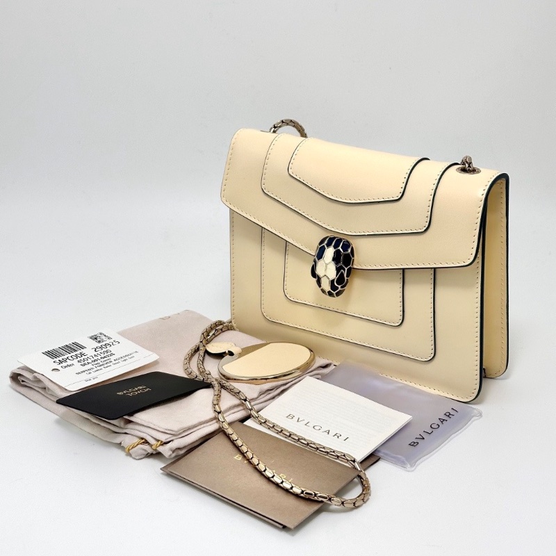 BVLGARI Serpenti Forever系列小號肩背斜背包20*14*4.5 全新閒置配件塵袋吊牌雨衣鏡子-1