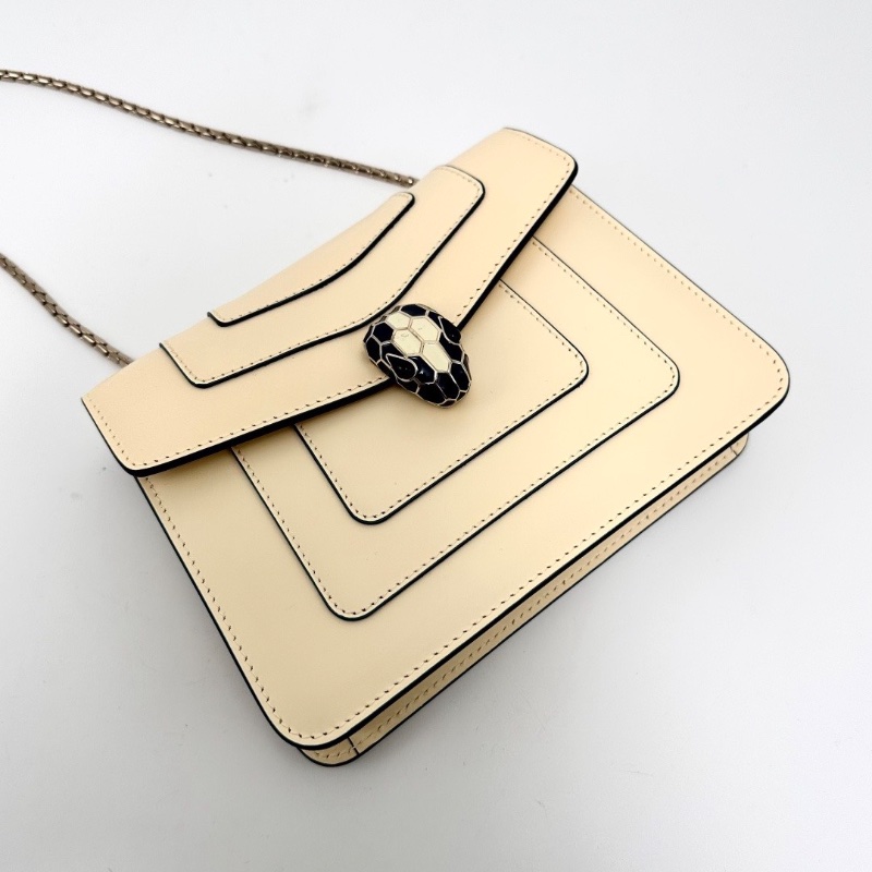 BVLGARI Serpenti Forever系列小號肩背斜背包20*14*4.5 全新閒置配件塵袋吊牌雨衣鏡子-4