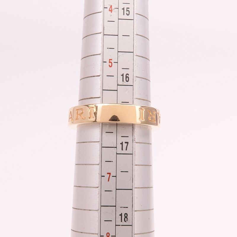 BVLGARI 18K玫瑰金Bvlgari Bvlgari Ring鑽石戒指Bvlgari#51/US#6-5