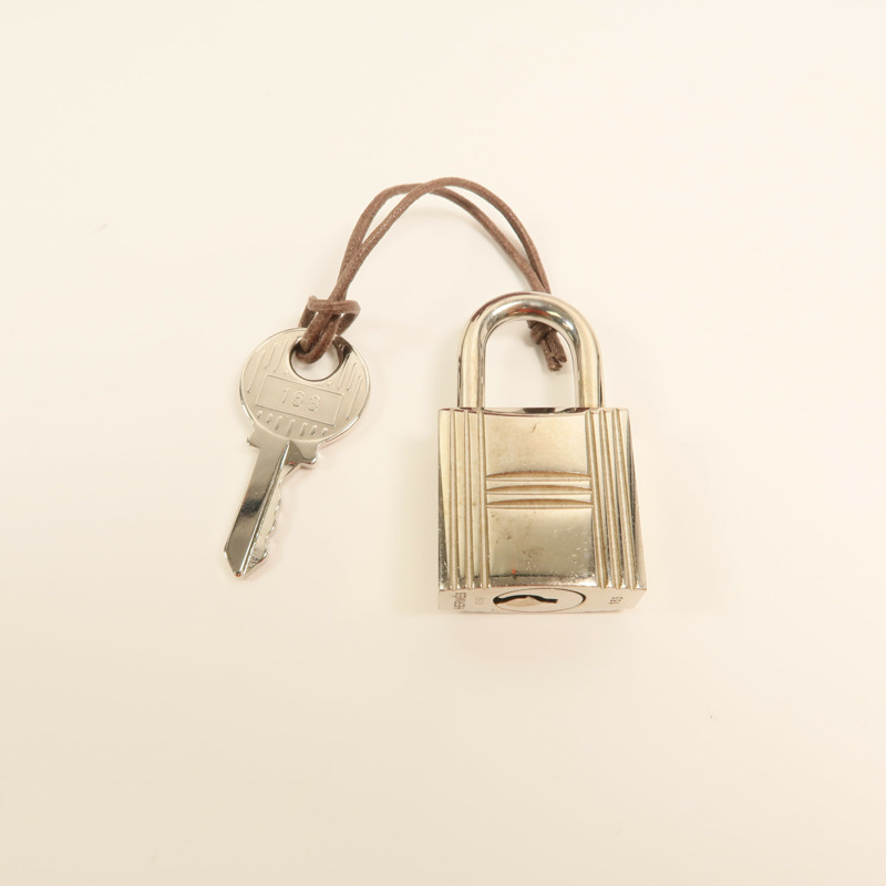 HERMES Clemence皮革Picotin PM銀扣手挽袋Rouge Grenat-8