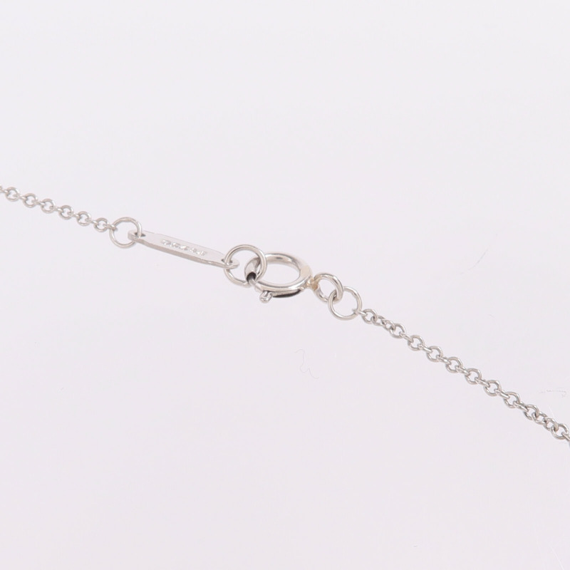 TIFFANY&CO PT950鉑金Heart Key In Platinum With Diamonds鑽石項鍊-4