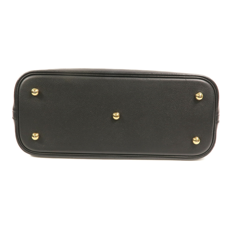 HERMES Epsom皮革Bolide1923 30金扣手挽肩背兩用袋Noir-3