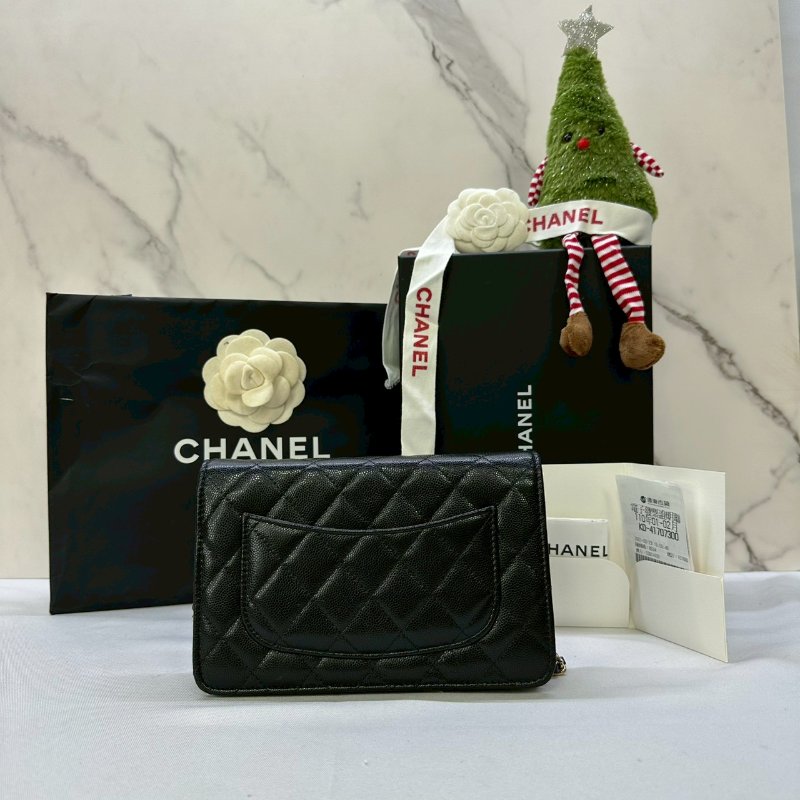 CHANEL 古巴荔枝牛WOC包-1