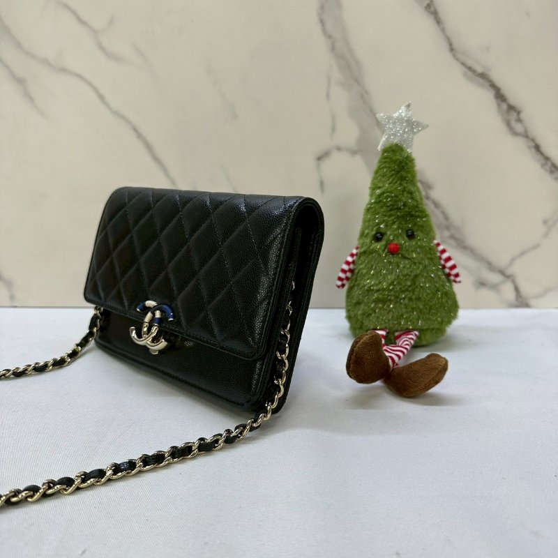 CHANEL 古巴荔枝牛WOC包-2