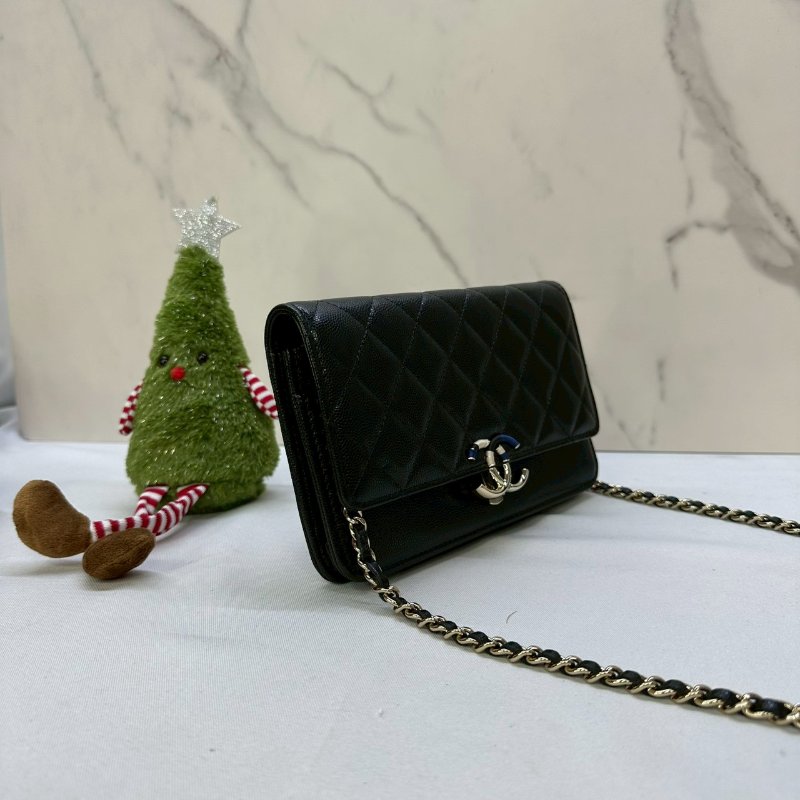 CHANEL 古巴荔枝牛WOC包-3