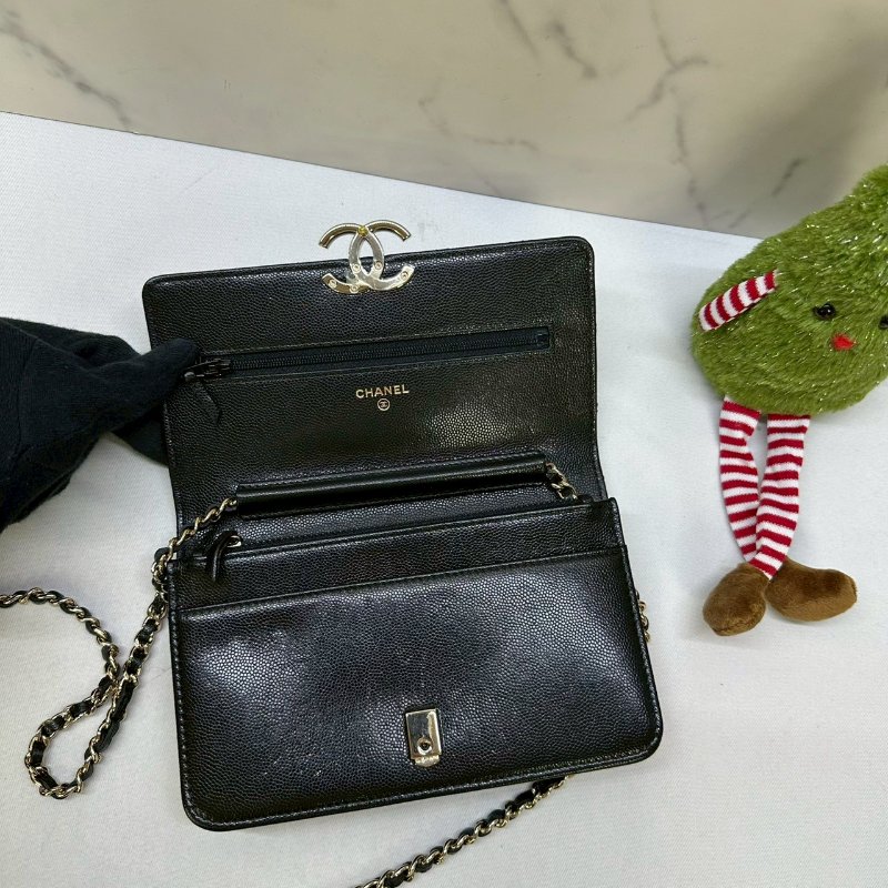 CHANEL 古巴荔枝牛WOC包-4