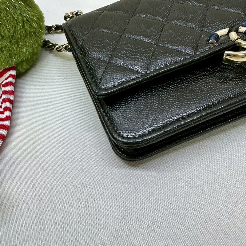 CHANEL 古巴荔枝牛WOC包-8