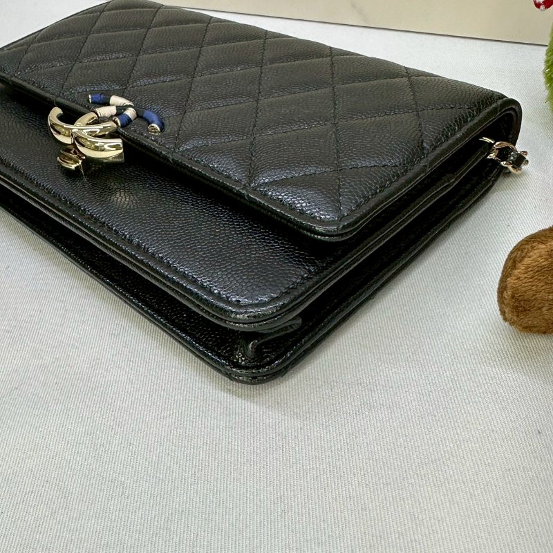 CHANEL 古巴荔枝牛WOC包-9