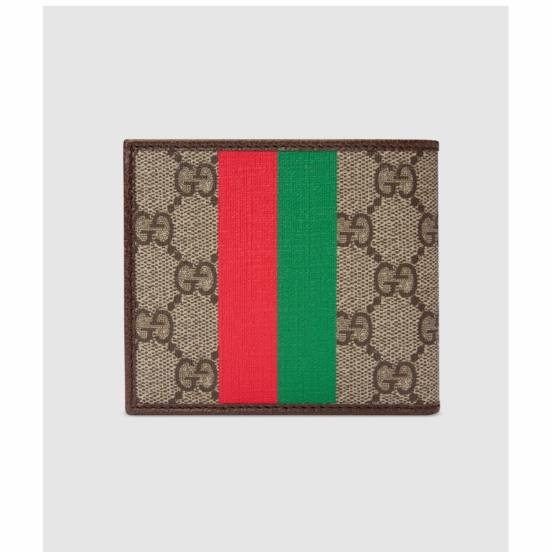 Gucci 男士 中國新年系列飾“Gucci Tiger”印花錢包均碼碼11X9CM-3