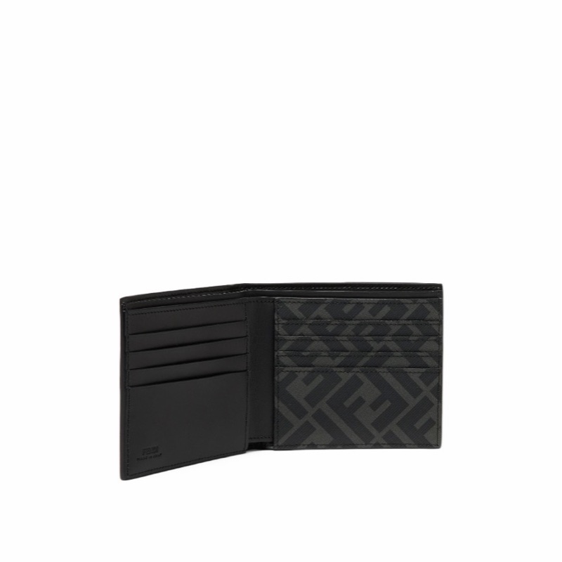 Fendi 男士 FF方形雙折錢包均碼碼11cm*1.5cm*9.5cm-1