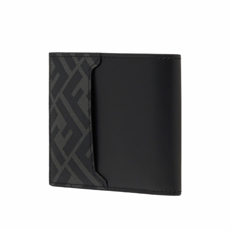 Fendi 男士 FF方形雙折錢包均碼碼11cm*1.5cm*9.5cm-2