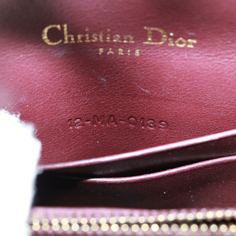 【日本直送】Christian Dior Trotter帆布馬鞍腰包 紅色金色 正品 169115M-10