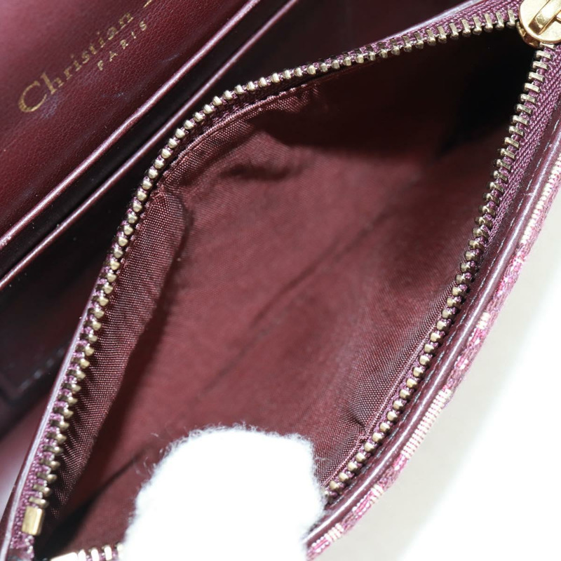 【日本直送】Christian Dior Trotter帆布馬鞍腰包 紅色金色 正品 169115M-25