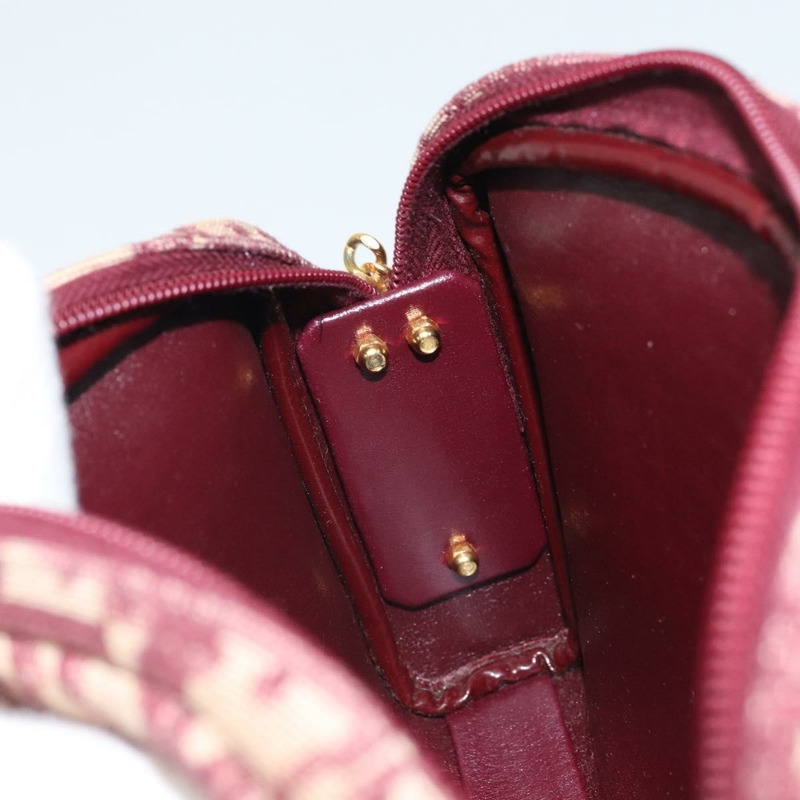 【日本直送】Christian Dior Trotter帆布鏈條單肩包 紅色金色 正品 169751V-18