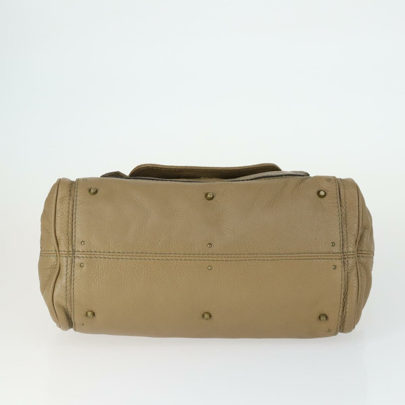 【日本直送】Chloe Paddington 手提包 皮革 米色 金色銀色 正品 ka2248SAV-4