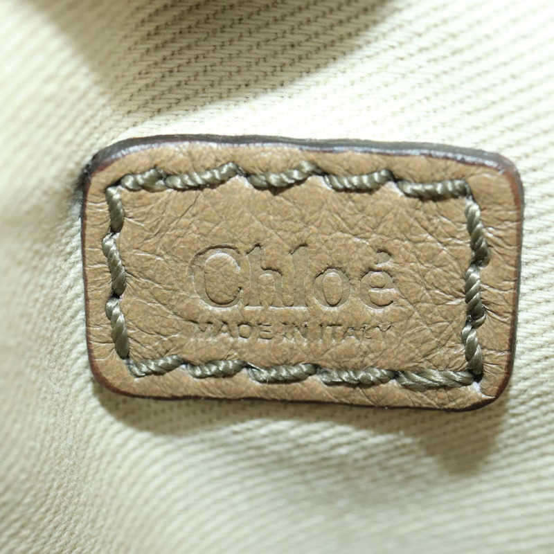 【日本直送】Chloe Paddington 手提包 皮革 米色 金色銀色 正品 ka2248SAV-28