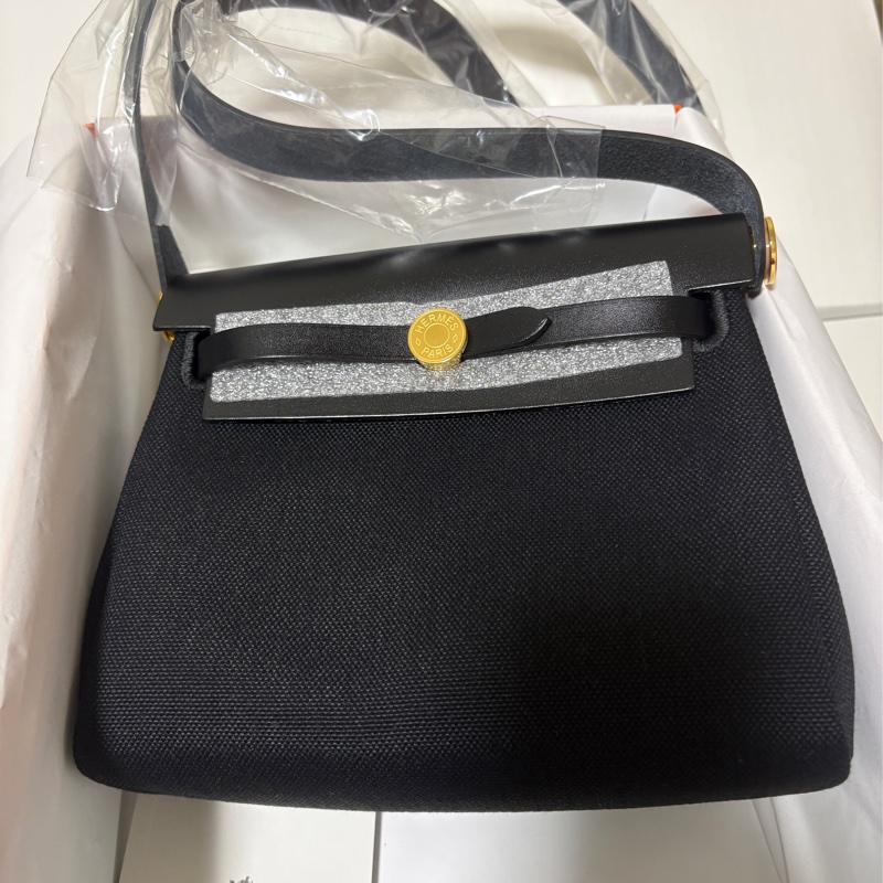 mini herbag 黑金 帆布 herbag20-0