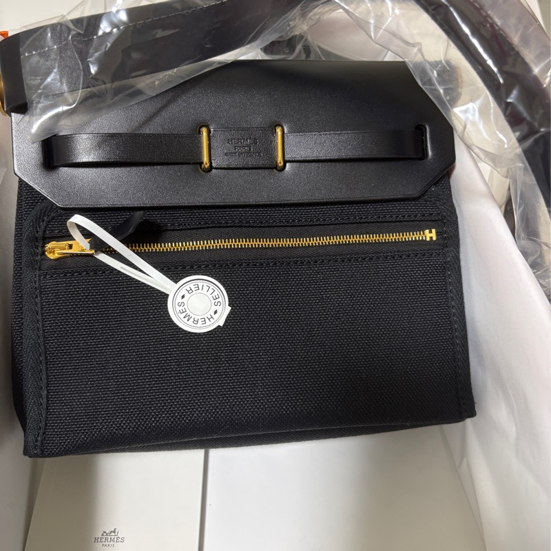 mini herbag 黑金 帆布 herbag20-3