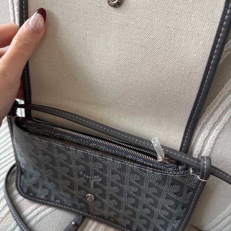 Goyard 信封包 灰色-2