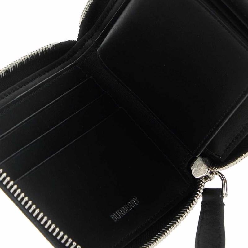 Burberry 男士 格紋拉鍊錢包均碼碼-3
