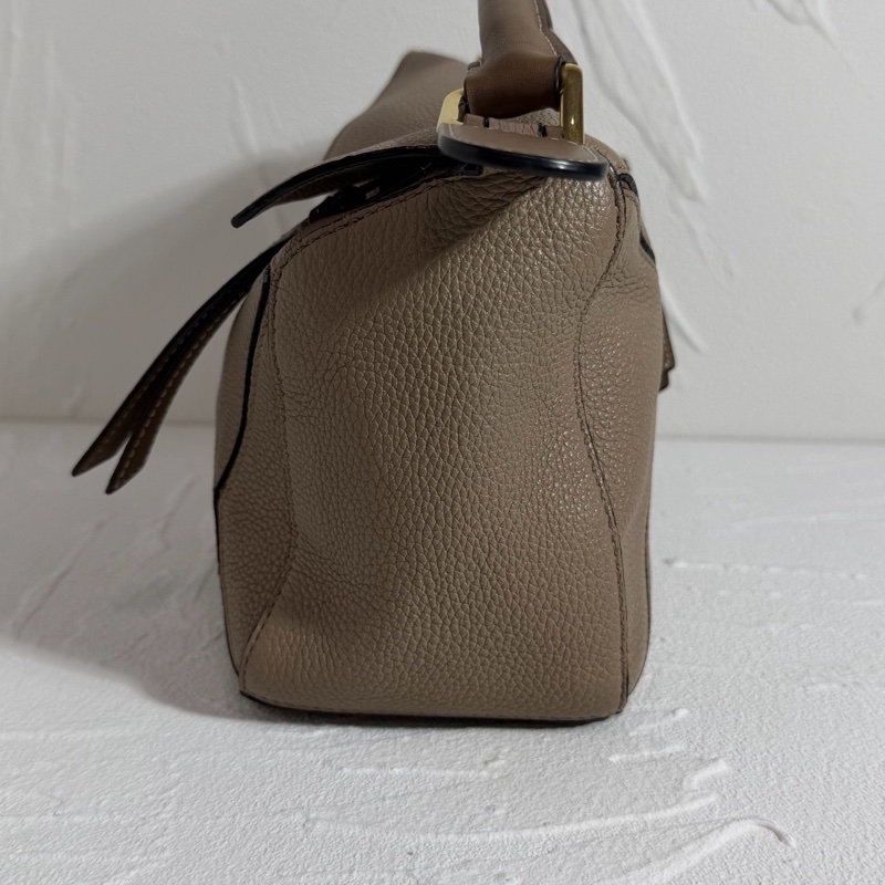 羅意威/Loewe Puzzle 小號 沙色幾何包 可手拎單肩斜挎 尺寸 24x10x15-5