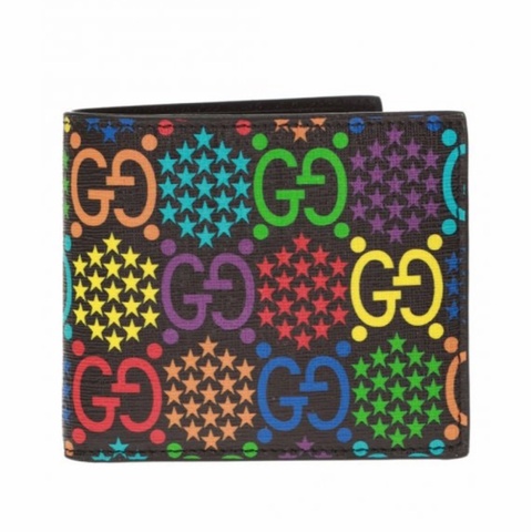 Gucci 男士 PSYCHEDELIC系列錢包均碼碼11cm*9cm