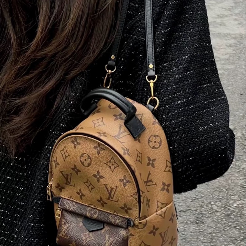 826 LV 新款雙色書包 #迷你超可愛-0