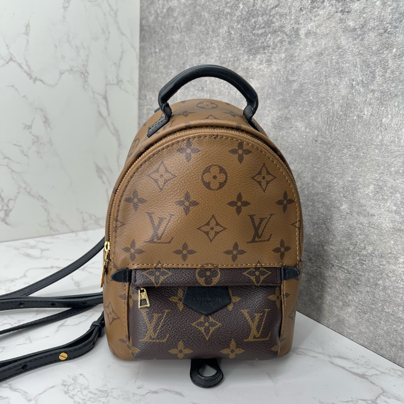 826 LV 新款雙色書包 #迷你超可愛-1