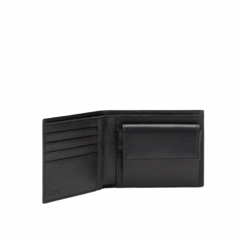 Fendi 男士 Diagonal徽標雙折錢包均碼碼12 X 9 CM-2